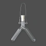 Пробирка двухколенная (сосуд Ландольта)